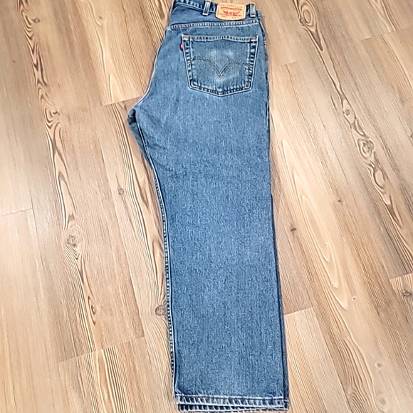 Levi's 505 Men’s Jeans 42x29 Straight Classic Denim Pants Levi Workwear Casual. - Picture 13 of 16